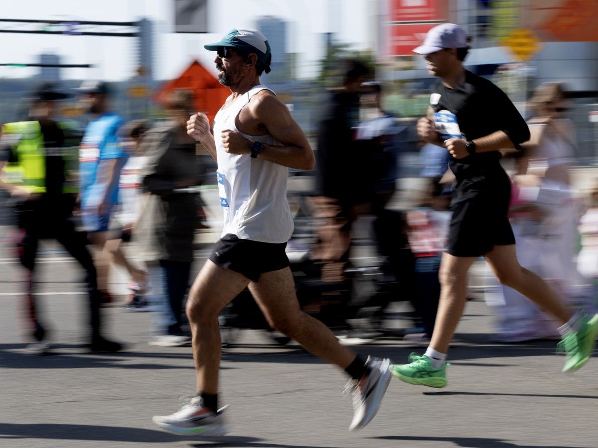 Marathon runner