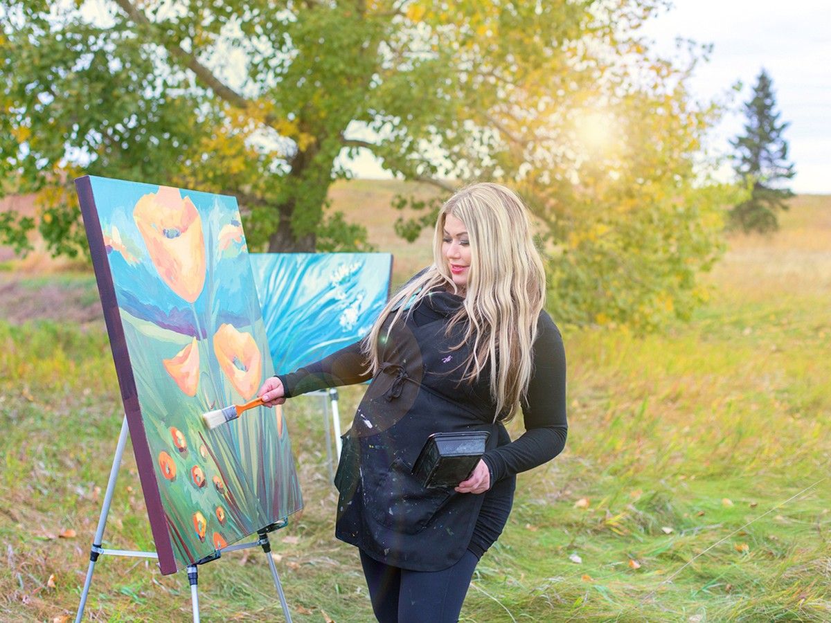Edmonton Fall Home Show: Community comes together over canvas