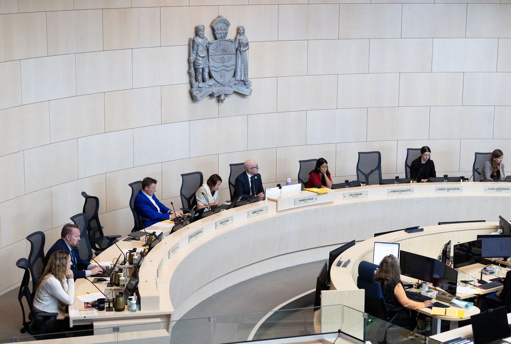 Edmonton City Council holds a public hearing on infill and lodging, Tuesday Sept. 22, 2026.