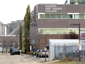 homicide at Edmonton trade school