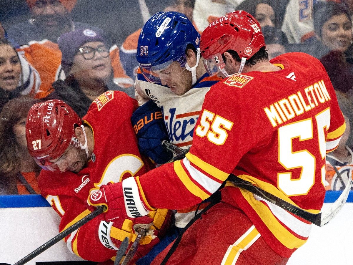 Player grades: McDavid, Jarry lead Edmonton Oilers to 4-0 win over Calgary Flames
