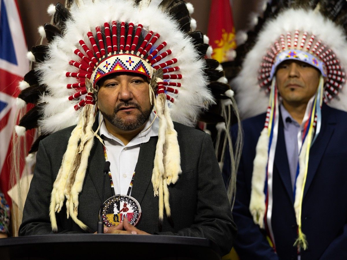 Treaty 8 Grand Chief Trevor Mercredi