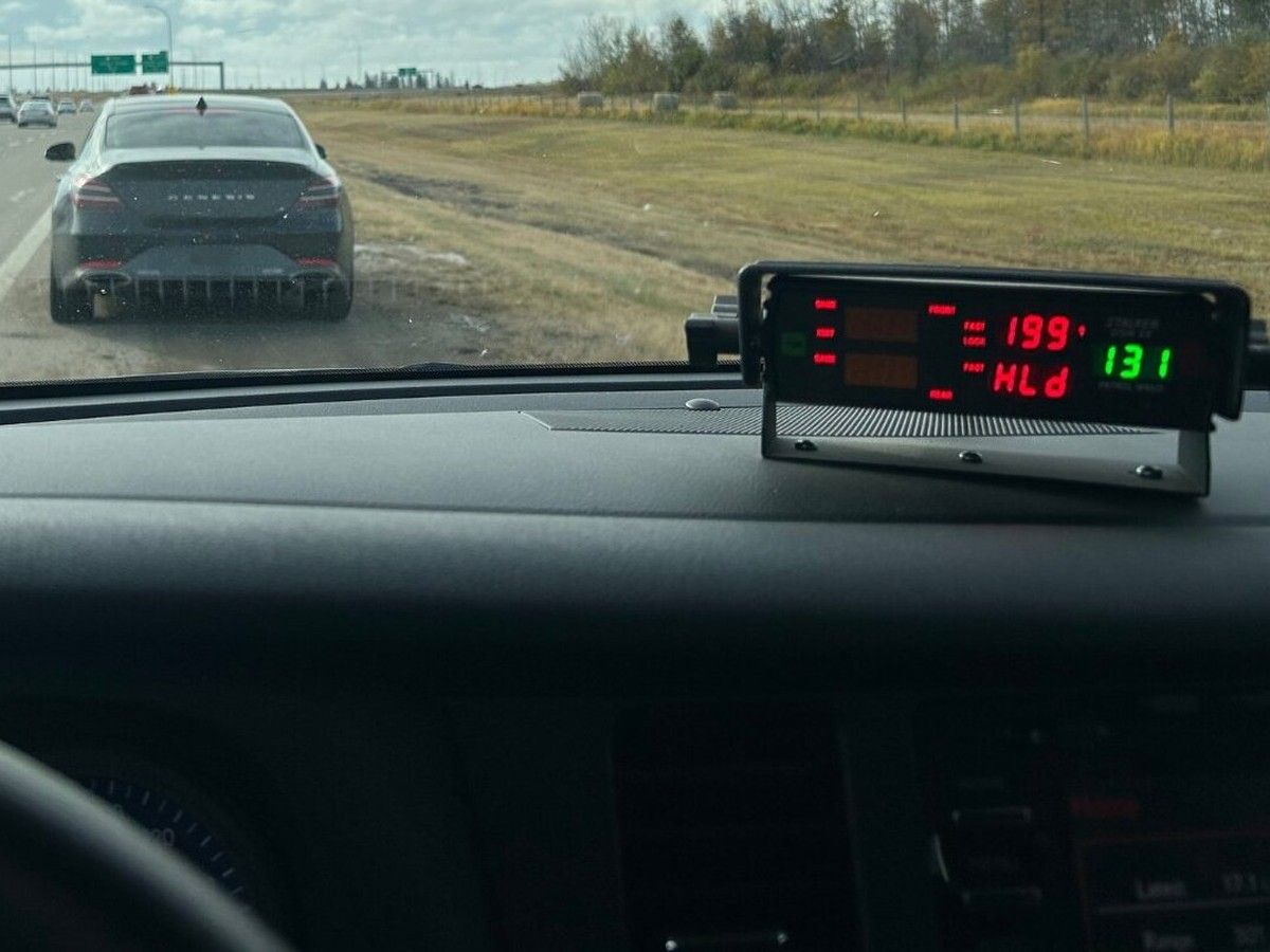 edmonton police anthony henday speeder