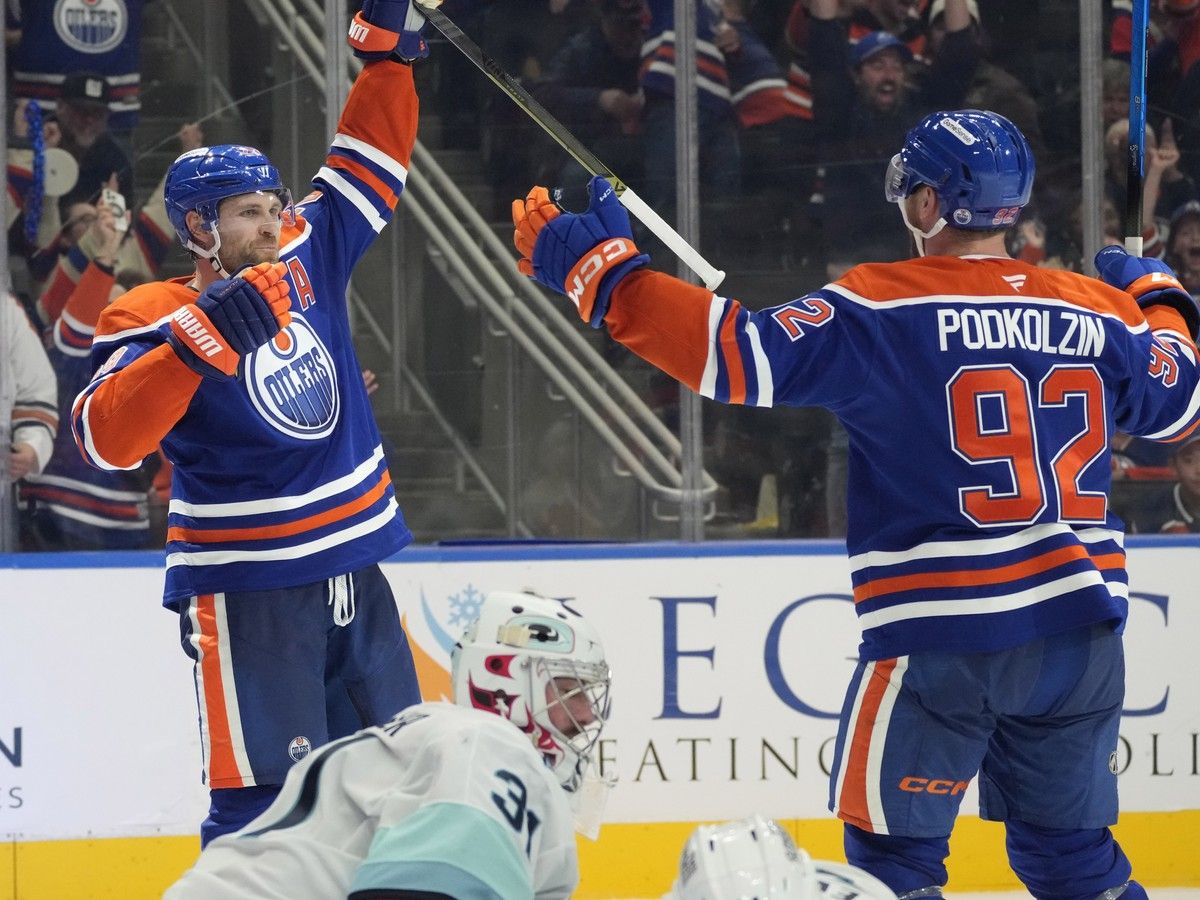 After giving up 13 goals in the first two games, Edmonton Oilers engage in a tight defensive struggle