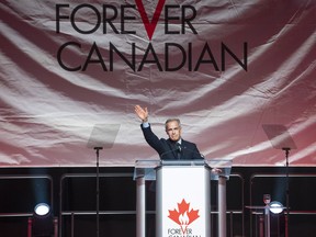 Prime Minister Mark Carney at a rally hosted by Forever Canadian on Friday, October 16, 2026 in Edmonton. Greg Southam-Postmedia