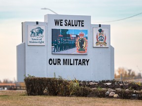 CFB Wainwright fire