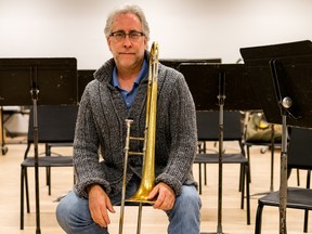 Allen Jacobsen will be leading the CMS Jazz Orchestra as part of Lest We Forget: A Musical Tribute on Saturday, November 4 the Winspear Centre. Supplied photo