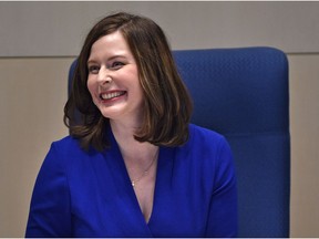 Councillor elect Sarah Hamilton at the inaugural council meeting after the Swearing-In Ceremony at City Hall in Edmonton, October 24, 2017. Ed Kaiser/Postmedia
Ed Kaiser, Ed Kaiser/Postmedia