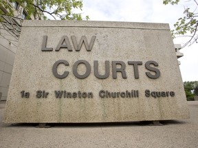 The Law Courts in Edmonton.