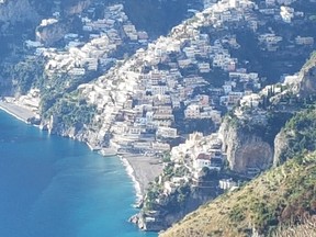 Looking down upon Positano, Italy - Photos by Graham Hicks
