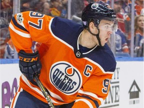 Edmonton Oilers captain Connor McDavid.