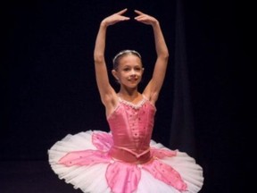 Sophia Smith, 10, is preparing to leave Friday, December 1, 2017, to travel to Poland for the International Dance Organization's World Dance competition.