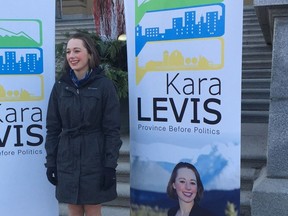 Alberta Party leadership candidate Kara Levis.