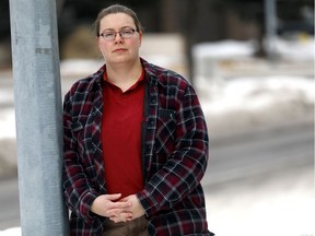 Kirstin Morrell says she was sexually harassed by Calgary Skyview MP Darshan Kang while he was MLA in 2011-2012. Morrell says the Liberal party hasn't contacted her about the complaint. She was photographed in Calgary on Jan. 25, 2018.