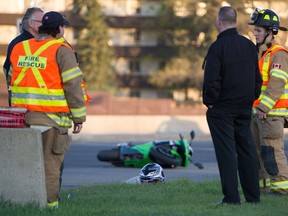 Christina Shi-Jin Goh, 26, died, and her boyfriend, Michael Liu, was badly injured, when their motorcycle crashed as they traveled southbound on 122 Street on May 11, 2015.