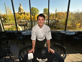 A new restaurant with great views called The Butternut Tree, chef/owner Scott Downey, in Edmonton, September 29, 2017. Ed Kaiser/Postmedia