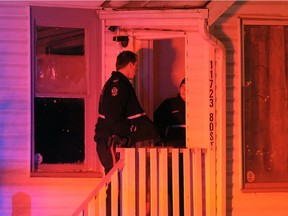 Police responded to a report of a stabbing at 11723-80 Street on Monday evening January 15, 2018.