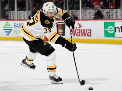 Trent Frederic, Boston Bruins prospect, eyeing 3rd-line center spot:  'Hopefully I'm the guy' 
