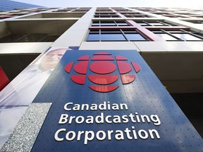 A photograph of the CBC building in Toronto on April 4, 2012. The Supreme Court of Canada says the CBC should not have been ordered to remove stories identifying a murdered Alberta girl from its online archives.The high court made the decision today in a case that touches on the issue of publishing in the digital era.
