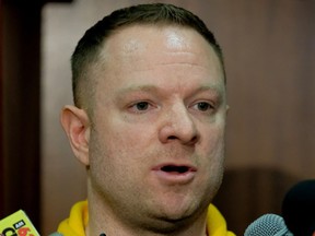 Edmonton Eskimos general manager Brock Sunderland. (File)