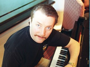Veteran piano man Don Johnston in 1997, on the eve of leaving the Rose & Crown pub in Edmonton after 20 years. Postmedia file photo