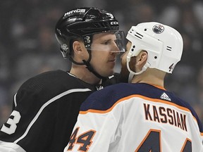 Oilers winger Zack Kassian says intimidation by forechecking hard and finishing checks is one of the strengths of the team.