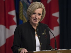 Alberta Premier Rachel Notley.