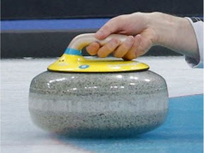 Curling rock