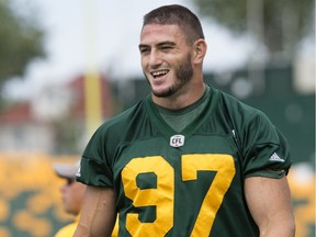 Former Edmonton Eskimos defensive end John Chick. (File)