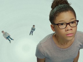This image released by Disney shows Storm Reid in a scene from "A Wrinkle In Time." (Atsushi Nishijima/Disney)