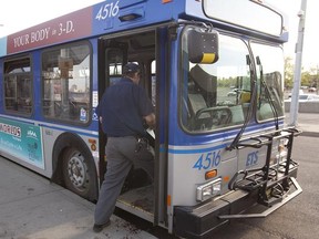Edmonton transit bus