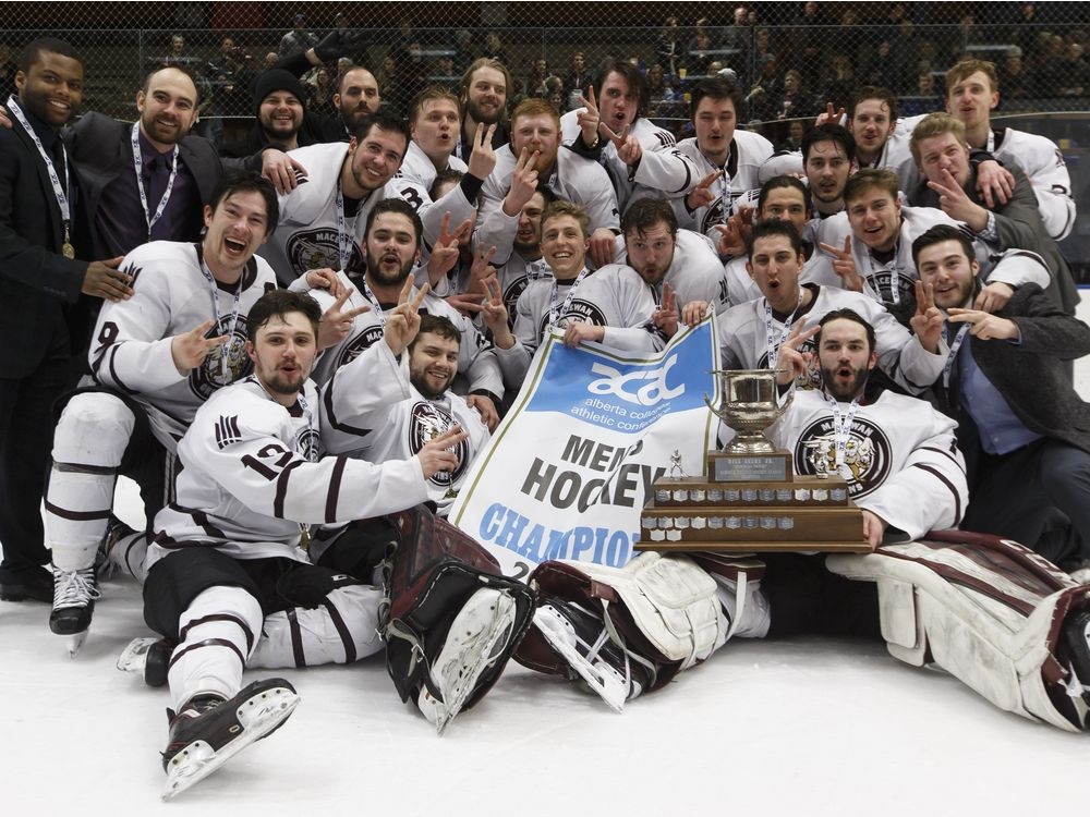 MacEwan Griffins make it back-to-back ACAC men's hockey championships ...