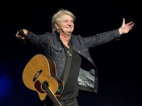Canadian rocker Tom Cochrane performs at Budweiser Gardens in London, Ontario on Monday March 16, 2015. CRAIG GLOVER/The London Free Press/Postmedia Network