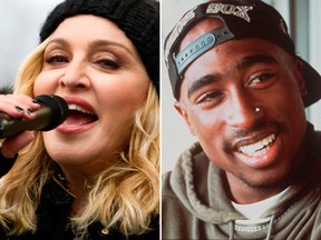 Madonna has lost her battle to prevent an auction of her personal items, including a love letter from her ex-boyfriend, the late rapper Tupac Shakur, a pair of worn panties and a hairbrush containing her hair. (Jose Luis Magana/AP Photos/Files)