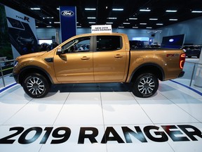 The 2019 Ranger won’t go into full production until late this year, with the first vehicles expected to arrive in Edmonton early next year, but one of two Rangers touring there country is at the Edmonton Motorshow at the Edmonton Expo Centre running Thursday, April 12 until Sunday, April 15.