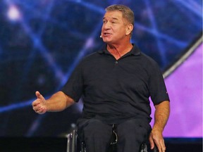 Rick Hansen’s Man in Motion tour helped draw attention to the need to improve access for people with a disability. Postmedia file