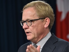 Education Minister David Eggen announces a new compensation framework for school superintendents whose compensation will be more align with executive pay in other public sectors, at the Alberta Legislature in Edmonton June 1, 2018.Ed Kaiser/Postmedia