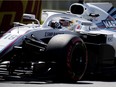 Williams driver Lance Stroll during practice for the Canadian Grand Prix Formula 1 race on Circuit Gilles Villeneuve in Montreal on Friday, June 8, 2018.