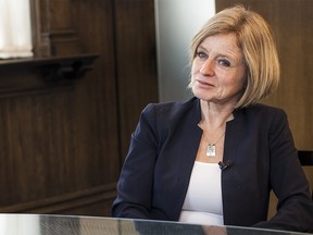 Alberta Premier Rachel Notley.