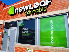 NewLeaf Cannabis is one of a number of companies that plan to open locations in Edmonton.