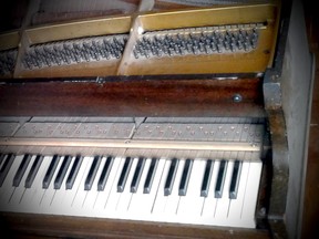 Mounties searched an abandoned warehouse in South Richmond, after receiving a tip, and discovered it to be filled with pianos.