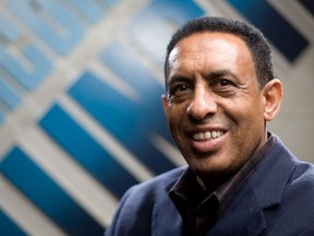 File photo of Tesfaye Ayalew, ousted executive director of Edmonton's Africa Centre. In a lawsuit, Ayalew claims he was wrongfully dismissed after a former employee made sexual misconduct allegations against him.