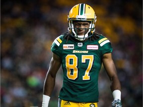 Edmonton Eskimos wide receiver Derel Walker is ready to be the team's go-to target in the air.