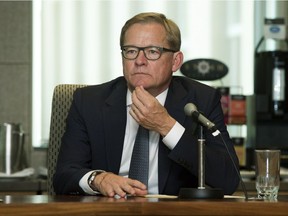 Education Minister David Eggen  at the Federal Building in Edmonton, on Thursday, July 19, 2018.