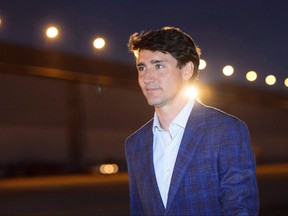 Prime Minister Justin Trudeau arrives in Brussels, Belgium on July 10, 2018. (The Canadian Press/Sean Kilpatrick)