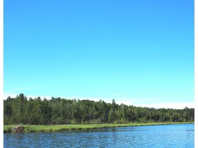 Serene Dolberg Lake shoreline. Neil Waugh/Edmonton Sun