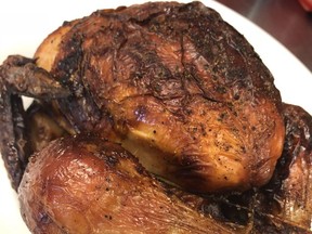 Beer-brined chicken. PAUL SHUFELT/EDMONTON SUN