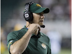 Edmonton Eskimos head coach Jason Maas.