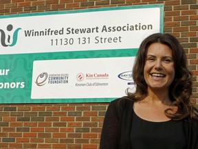 Sue White was born in Northern Alberta and grew up in Stony Plain. She's been supporting the disability sector in Edmonton for over a decade and recently moved into the role of CEO with the Winnifred Stewart Association. This year marks the 65th anniversary of the Winnifred Stewart Association, an organization with a vision to support individuals with developmental disabilities to meet their potential and have full lives in an inclusive, supportive community. Photo By Tom Braid/Seeing is Believing Productions