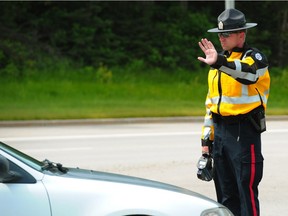 A 25-year-old driver was stopped for going 182 km/h on Highway 831 near Boyle Sunday night and is facing a mandatory court appearance. (File photo)